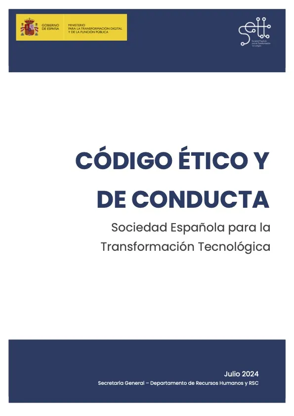 Portada del documento: Código ético