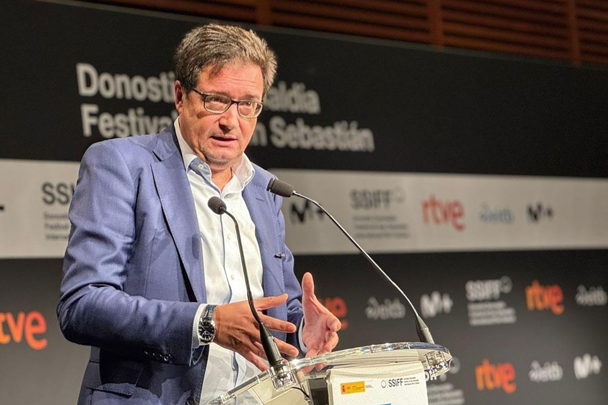 El ministro para la Transformación Digital y de la Función Pública ha clausurado la jornada 'Alianzas e inversiones para la consolidación del ecosistema audiovisual europeo' enmarcado en el 72º Festival de San Sebastián.