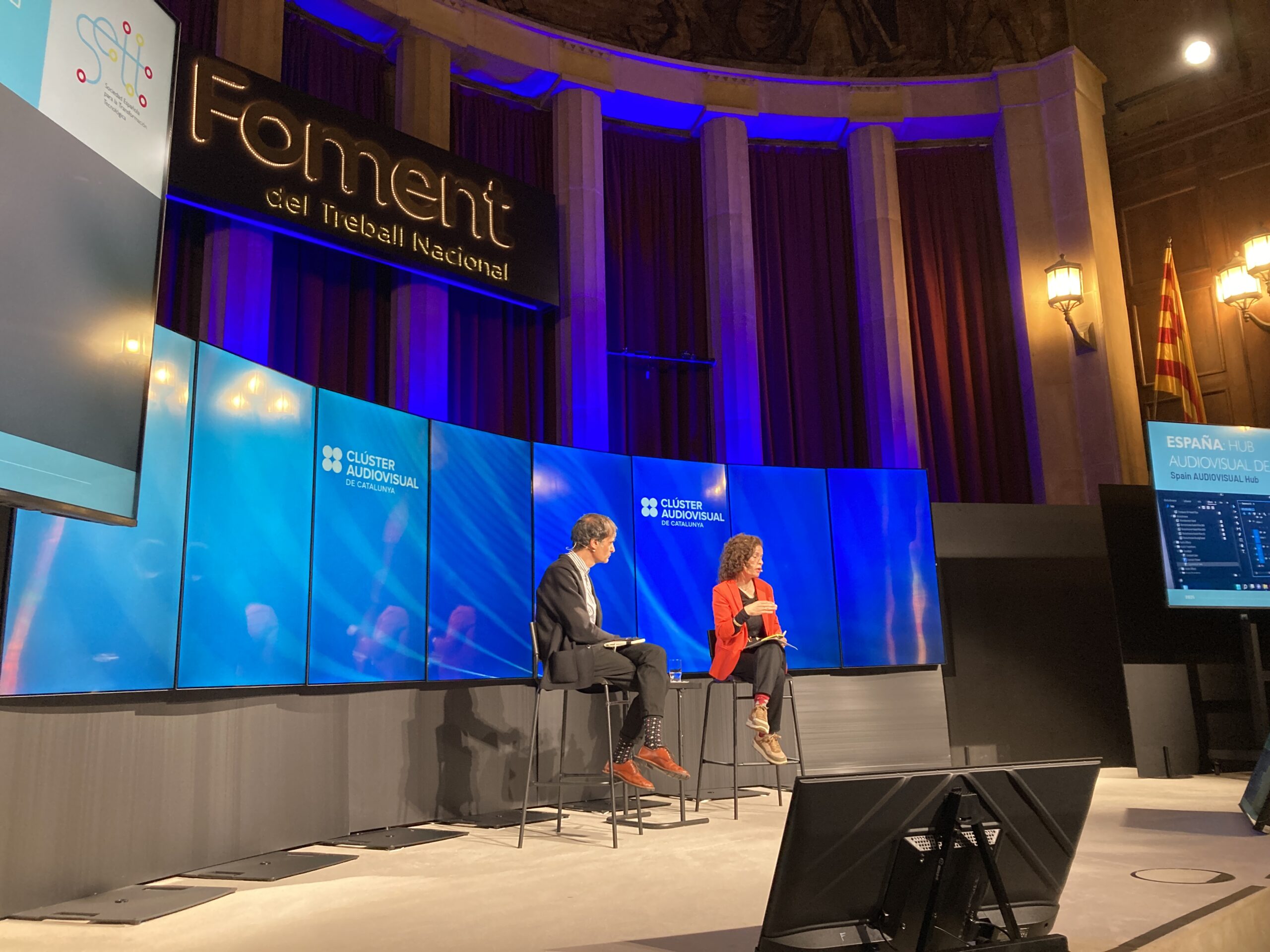 La SETT presenta sus instrumentos ante el Clúster Audiovisual de Cataluña