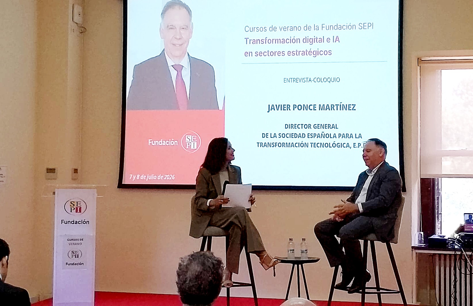 Entrevista a Javier Ponce en Cursos de Verano SEPI 2026